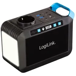 LogiLink Mobiles Ladegerät/Powerstation 80 Watt schwarz von LogiLink