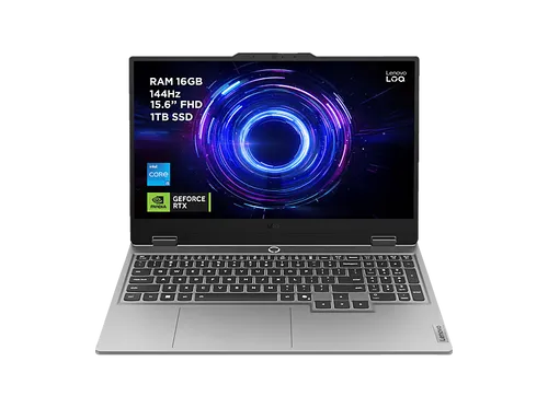 Lenovo LOQ 15IRX10 - Leistungsstarker Gaming Laptop - Laptops mit Intel Core i5, GeForce RTX 5060 und 16 GB RAM für flüssiges Gaming und Multitasking. Ideal für Gamer und kreative Profis.