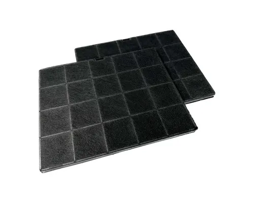 AIR2GO Aktivkohlefilter für Zanker 9029798767 / ECFB01 (2 Stück), Zubehör für Aktivkohlefilter für ZANKER KHB60460XA, KHB62650XA, KHB90460XA, KHB92650XA, Passend für Dunstabzugshauben von ZANKER