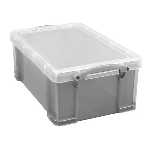 REALLYUSEFULBOX Aufbewahrungsbox Really Useful Box Aufbewahrungsbox 9l transparent/