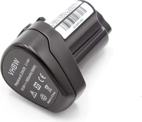 vhbw Akku kompatibel mit Metabo PowerMaxx BS Quick Basic, PowerMaxx BS Basic, PowerMaxx BS Pro, PowerMaxx BS Quick Werkzeug (1500 mAh, Li-Ion, 10,8 V)