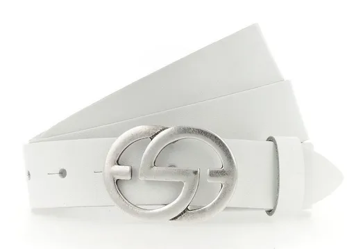 Vanzetti Ledergürtel weiß W90 von Vanzetti