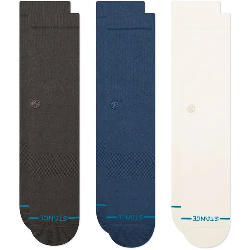 Stance Icon 3 Pack Socken charcoal Gr. M von Stance