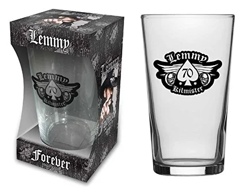 Motörhead Bierglas Pintglas Beer Glass Lemmy Forever
