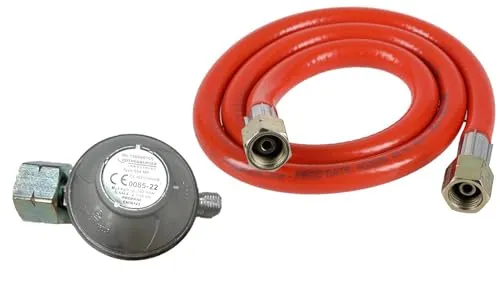 ROTHENBERGER Gasdruckregler Set 300 mbar - Löten & Schweißen, präziser Gasdruckregler für sicheres Arbeiten mit Niederdruckschlauch, ideal für professionelle Anwendungen.