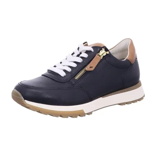 Paul Green Glattleder Sneaker in Braun|Schwarz 39 EU