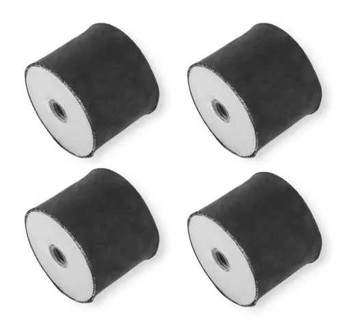 Stk. M8 Gummipuffer 30x30mm Anti-Vibartion Schwingungsdämpfer Maschinenfüße G 4