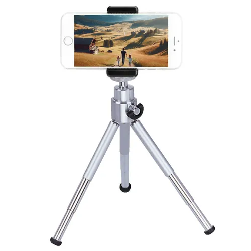 Tripod 10 S Smartphone Stativ Tisch Kamerastativ für Apple iPhone Samsung Galaxy