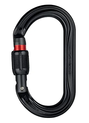 Karabiner Schwarz von Petzl