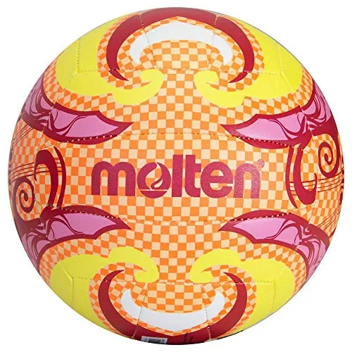 Molten Beachvolleyball, orange/gelb/pink, 5, V5B1502-O von Molten