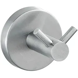 WENKO Handtuchhaken Bosio Edelstahl Silber