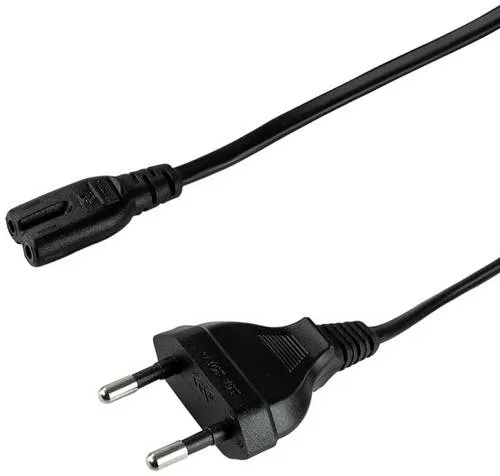 LogiLink Power Cord, Euro - Euro8, black, 1,80m