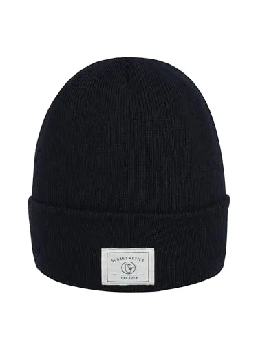 SCHIETWETTER Unisex Erw. Strickmütze Seemannsgarn, Wintermütze, 100% Acryl, kuschelig und weich