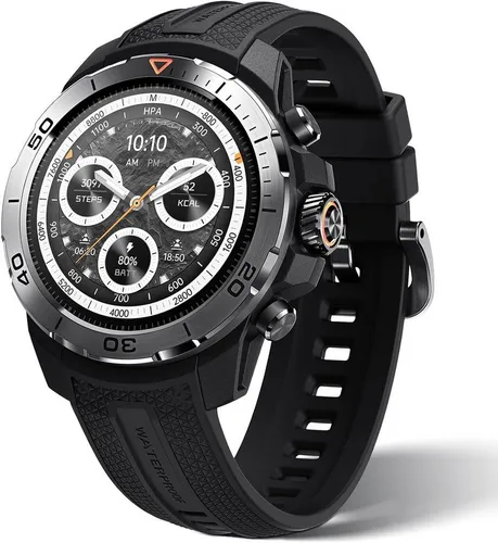 Mibro Smartwatch (3,3 cm, android ios), Outdoor Smartwatch mit GPS AMOLED Display Militärstandard