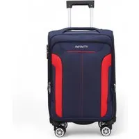 Weicher Kabinenkoffer 36,5 x 23,5 x 58 cm Nylon 900D Passend für Easyjet, Ryanair, Wizzair Integriertes Schloss