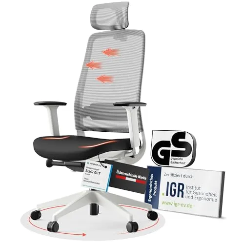 Büro- & Schreibtischstühle Weiß von Yaasa