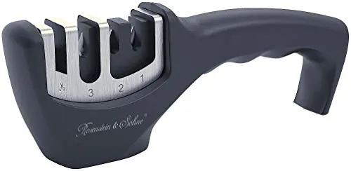 Rosenstein & Söhne 4-Stufen-Diamant-Messerschärfer