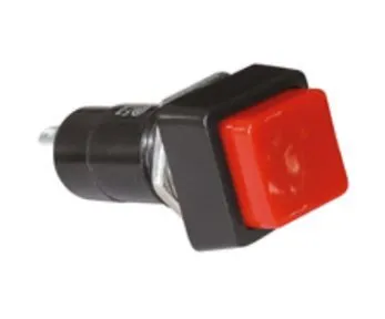 Einbau-Druckschalter quadratisch