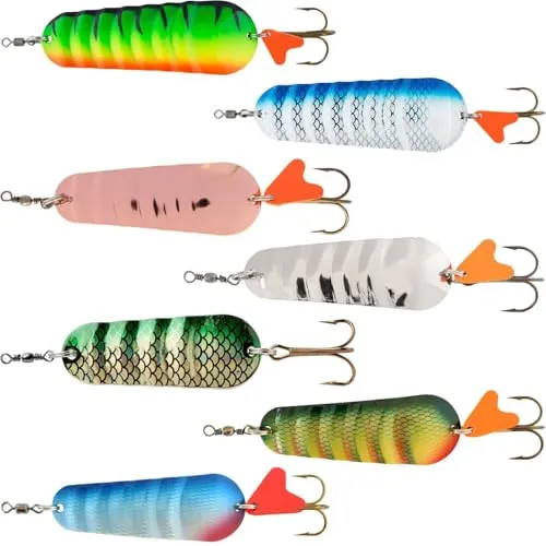 Abu Garcia Atom Spoon - Blinker 35 cm für Angler - Angelzubehör für Barsch, Hecht und Zander mit einer Länge von 35 cm, perfekt für erfolgreiche Angelausflüge.