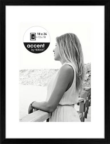 Nielsen Design 1134000 Bilder Wechselrahmen Papierformat: 18 x 24cm Schwarz