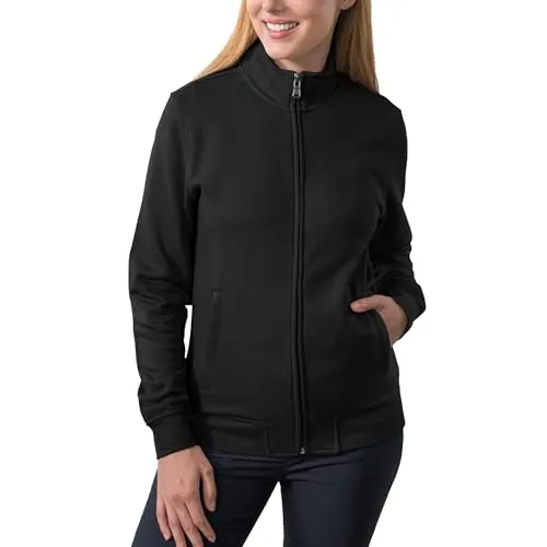 HRM Damen 1002 Kapuzenpullover - Black, 4XL - Kapuzenpullover für Damen: Weiches Mischgewebe aus 70% Baumwolle & 30% recyceltem Polyester, ideal für Textil-Veredelung. Langlebig und vielseitig für Freizeit, Sport und Workwear.
