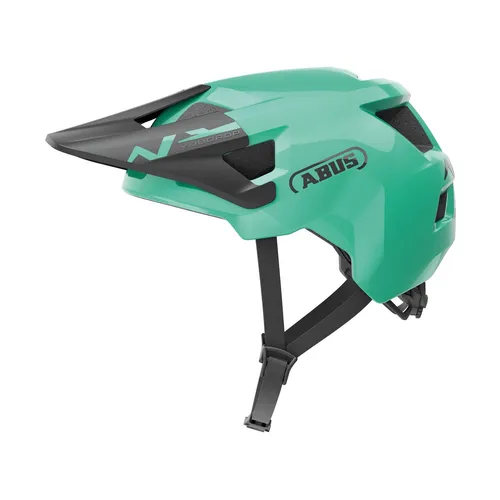 ABUS MTB-Helm YouDrop - Kinder- und Jugendhelm für MTB und Alltag - Fahrradhelme für Kinder und Jugendliche, stabil, sicher und mit Platz für einen Zopf - ideal für MTB-Trails und Schulwege.