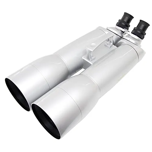 Omegon Nightstar 20+40x100 Fernglas mit wechselbaren Okularen - Fernglas für Himmelsbeobachtungen mit 100mm lichtstarkem Objektiv, inklusive 2 Okularsets für 20- und 40-fache Vergrößerung und komfortablem 45-Grad-Einblick.