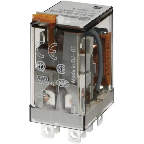 Finder 56.32.9.048.0040 Steckrelais 48 V/DC 12 A 2 Wechsler 1 St.