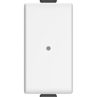 Bticino AM4411C Dimmerschalter Matix Smart, zum Einschalten der Lichter, Ausschalten und Dimmen mit Smartphone oder Alexa, Siri und Google Home, 1-Sitzer, weiß