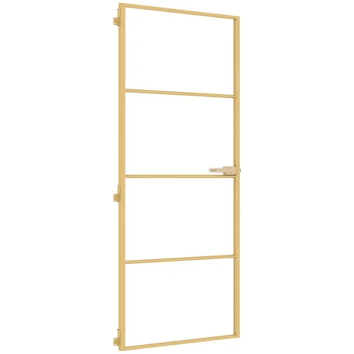vidaXL Innentür Schlank Golden 83x201,5 cm