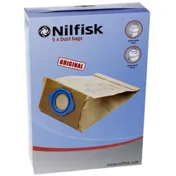 Papiersäcke Für Industriesauger Gm 80 5 Stk. Staubbeutel - Nilfisk