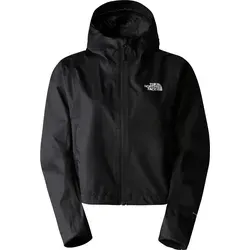 The North Face Womens Cropped Quest Jacket tnf black (JK3) XXL - Wasserdichte Hardshell Jacken für Damen, atmungsaktiv und winddicht mit verstellbarer Kapuze für optimalen Schutz bei Outdoor-Aktivitäten.