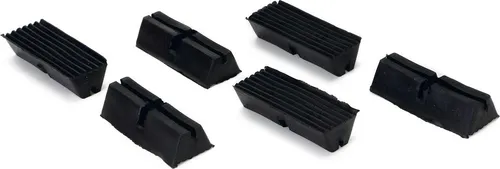 Beeztees Füße für Hundegitterbox - Hund - Gummi - 6Stk.