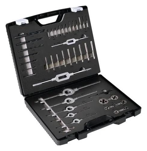 Gewindeschneidzeugsatz M3-M12 44tlg.HSS Ku.-Kass. von Promat