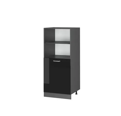 Vicco Vorratsschrank R-Line Solid Anthrazit Schwarz 60 cm in schwarz von Vicco