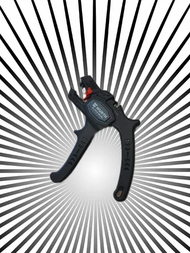 Würth Abisolierzange AS 61 - Automatische selbsteinstellende Zange - Zangen für präzises Abisolieren, mit ergonomischem 2-Komponenten-Griff für optimalen Komfort und Kontrolle.