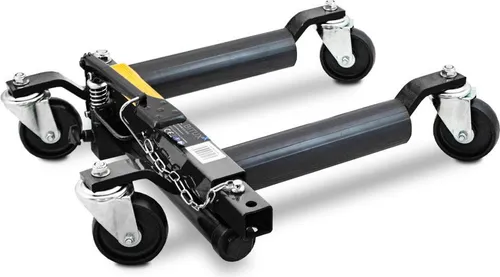 Bituxx PKW Rangierhilfe - Hydraulischer Wagenheber für müheloses Rangieren - Wagenheber zur hydraulischen Unterstützung mit einer Tragkraft von bis zu 680 kg. Ideal für Werkstätten, Rennställe und Ausstellungen, um Fahrzeuge effizient zu bewegen.