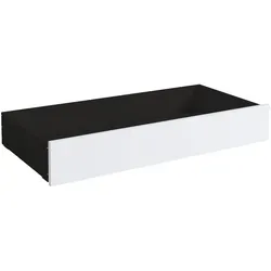 Hasena Bettschublade Roll-Box in Anthracit und Weiss in weiß von Hasena
