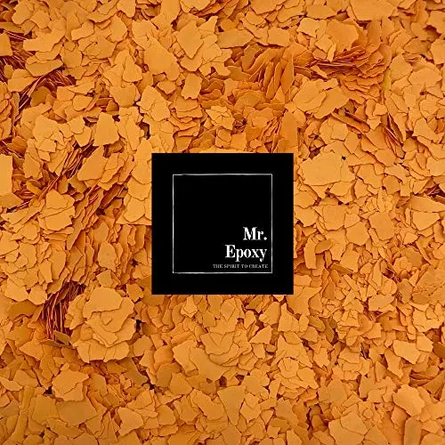 Mr. Epoxy Farbchips 2 kg in Orange von Mr. Epoxy