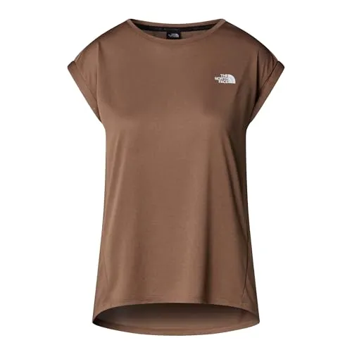The North Face Damen Tanken T-Shirt (Größe XS, braun) - T-Shirts Funktion: Schnell trocknendes Funktionsshirt, ideal für aktive Outdoor-Abenteuer und vielseitigen sportlichen Einsatz.