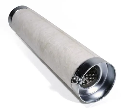 WTMT Schalldämpfer Einsatz DB Killer 41 x 253 mm Performance Baffle für 1 3 4 Zoll Krümmer Motorrad Auspuff Schalldämpfereinsatz mit Dämmung verzinkter Stahl montagefertig universell verwendbar