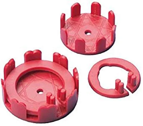 KnorrPrandell 8529159 Legeform für 8er-Stern, 4/5.5 cm, rot