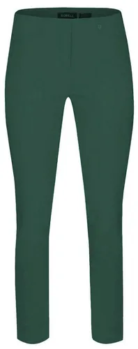 ROBELL Stoffhose Rose09-51527, schmal geschnittene 7/8 Hose mit Schlitz hinten am Bein mit Schlitz am Beinabschluss