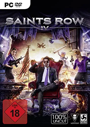 Saints Row IV - (100% uncut) - [PC] - Actionspiel für PC mit ungeschnittenem Gameplay, voller Freiheit und verrückten Missionen in einer offenen Welt.