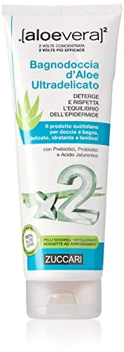 Zuccari Aloevera2 D'Aloe, sehr empfindlich Duschgel 250ml