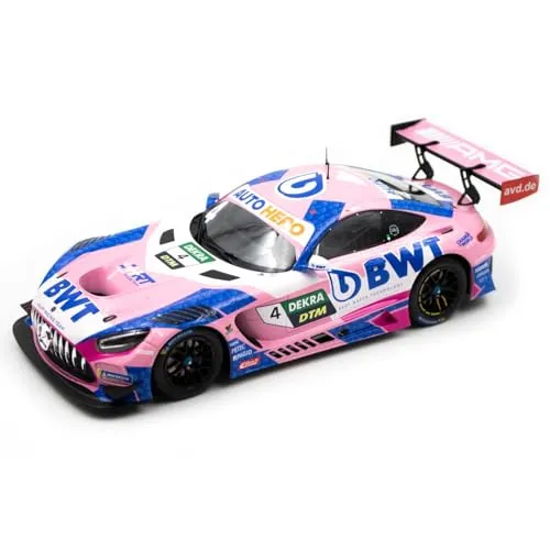MBA Sport IXO Models komatibel mit Mercedes AMG GT3 Evo Maximilian Götz #4 HRT DTM Champion 2021 1:18, HRT-I-AMG-21-1804-DTM