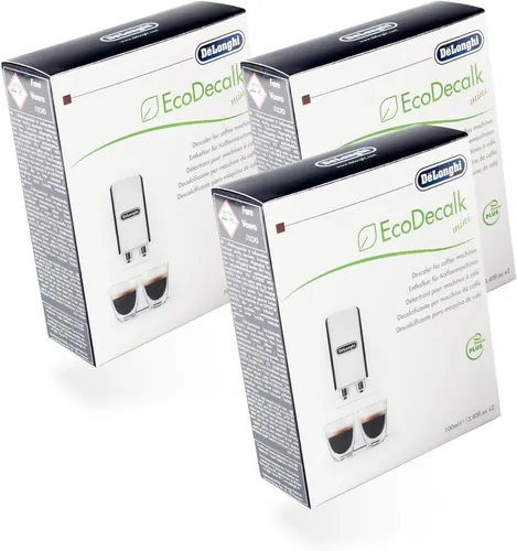 DeLonghi Entkalker EcoDecalk mini Sparpack 6x 100ml für Kaffeevollautomaten, Kaf