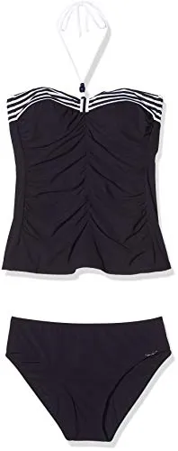Sunflair Damen Basic Tankini, Nachtblau, Größe 42B - Tankini Sets für Damen, schalenbasiert für optimalen Halt und perfekten Sitz, ideal für Strand und Pool.