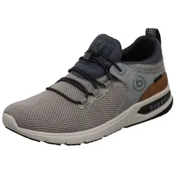 bugatti man Herren Schnürhalbschuhe in Beige/Dunkelgrau von Bugatti