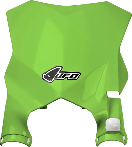 UFO pinkelt Startnummernschild Startnummernschild UFO Kawasaki grün